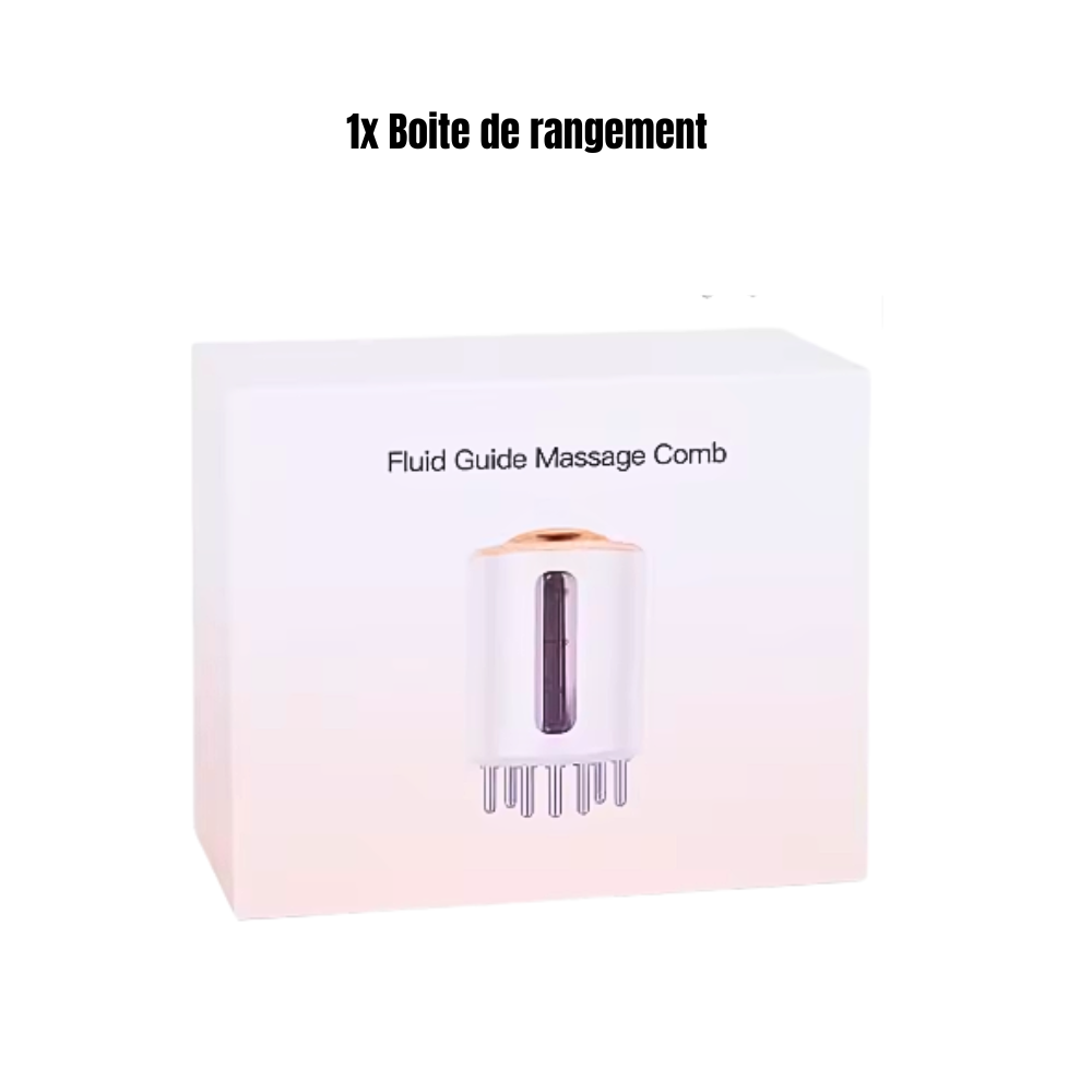 Appareil LED lumière rouge pour stimuler la croissance des cheveux et revitaliser les follicules.