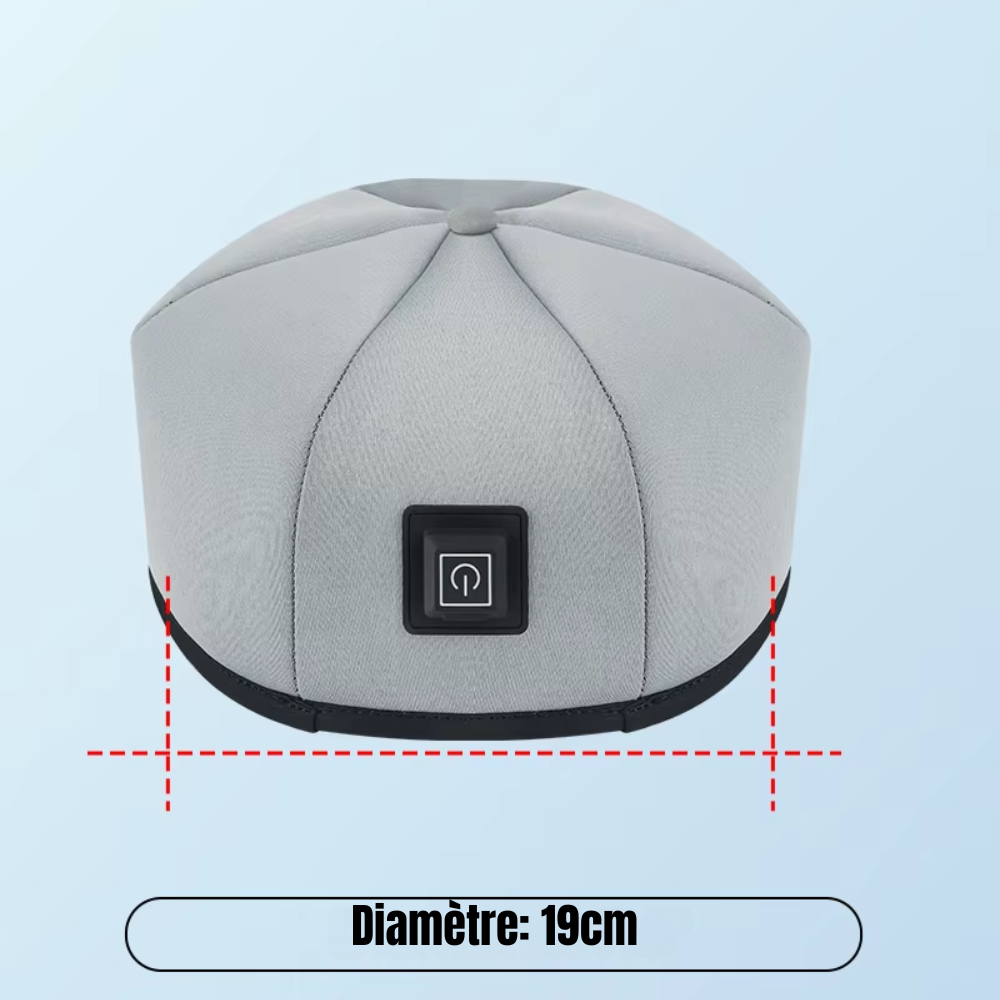 casque led 19cm de diamètre