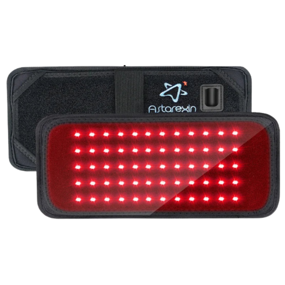 ceinture chauffante led de face et de dos