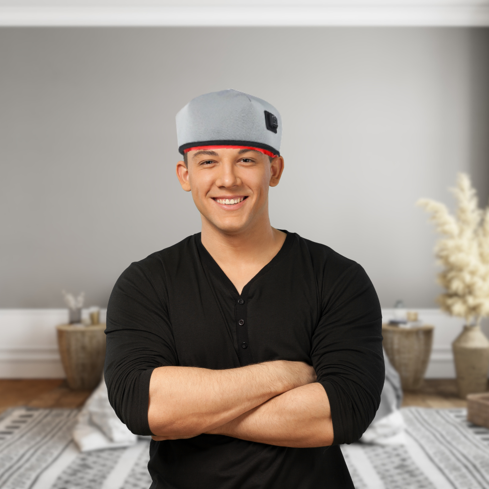 casque unisexe pour soigner la perte de cheveux