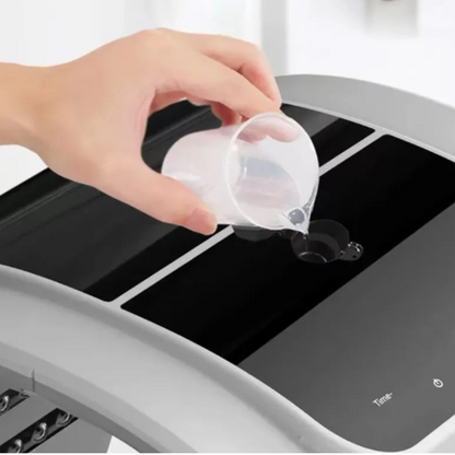 appareil led avec eau, sérums ou eaux de rose