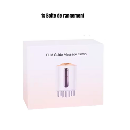 Appareil LED lumière rouge pour stimuler la croissance des cheveux et revitaliser les follicules.