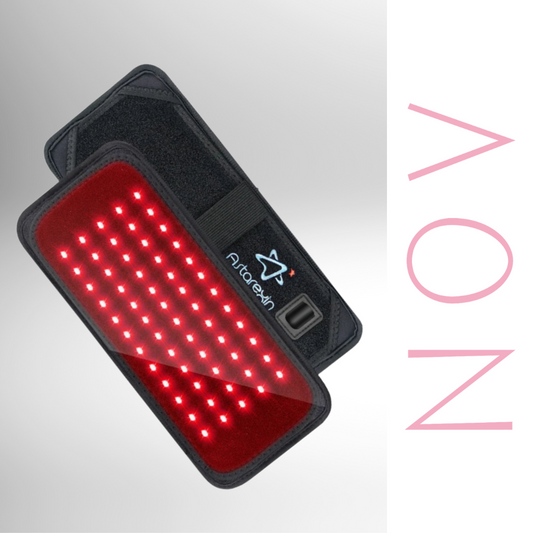ceinture chauffante led, apaise les douleurs grace à la luminotherapie
