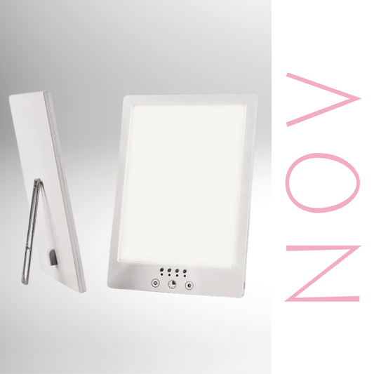 NOV- Lampe à lumière blanche, anti fatigue et déprime saisonnière
