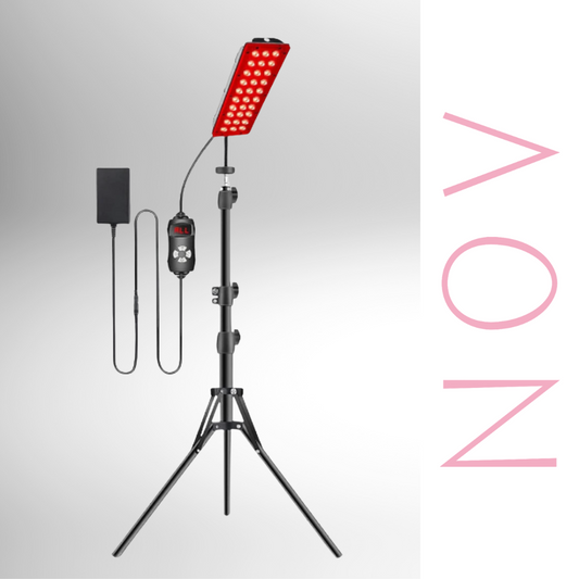 panneau led à lumiere rouge et infrarouge
