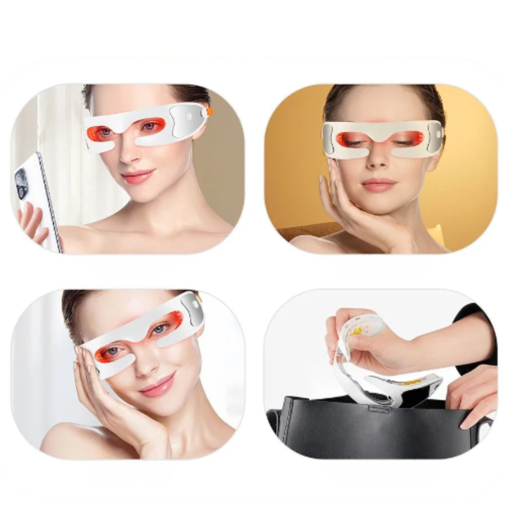 lunettes led anti rides, facile à porter partout