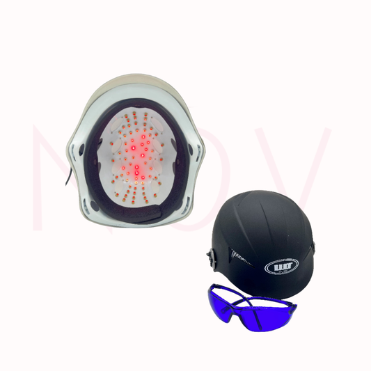 Stimule la Repousse & Freine la Chute | Casque LED Cheveux